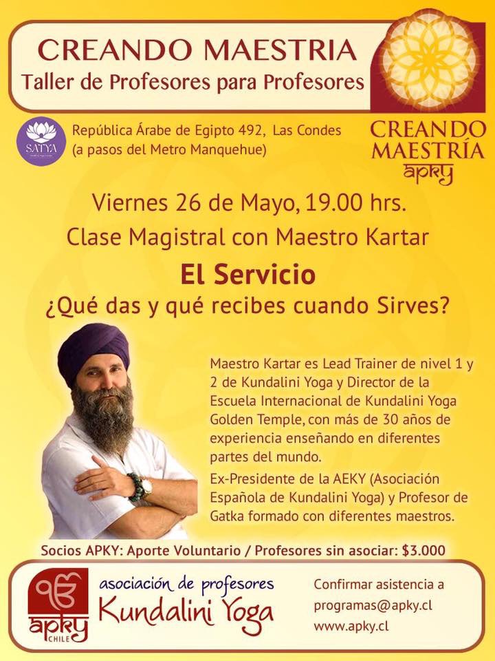 Maestro Kartar El Servicio KY