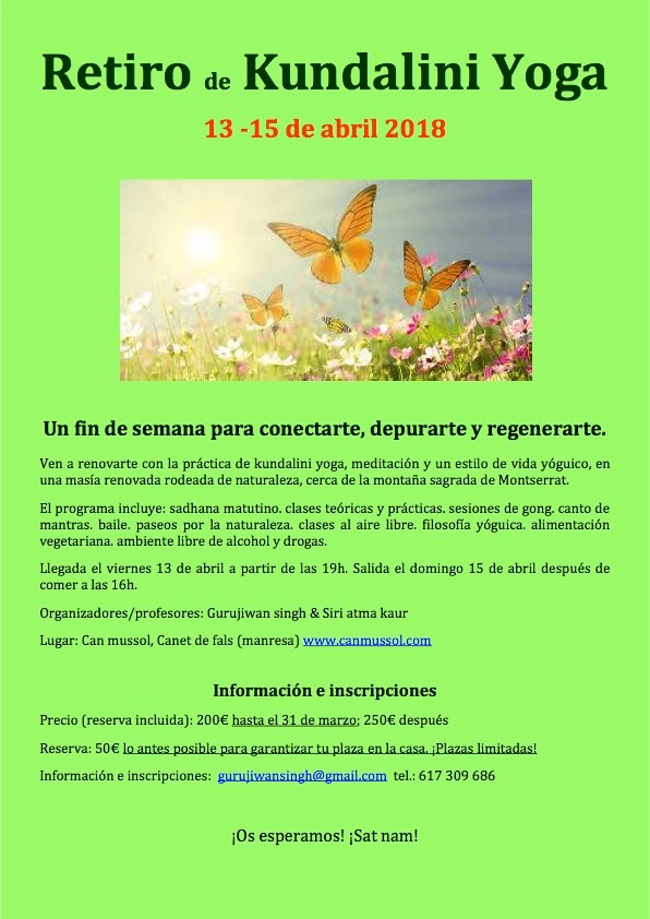 retiro kundalini